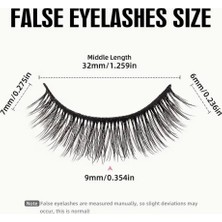 Eyelashes 1 Çift Naturel Takma Kirpik 5d