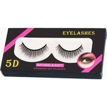 Eyelashes 1 Çift Naturel Takma Kirpik 5d
