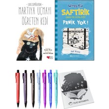 Saftirik 6 Panik Yok! ve Martıya Uçmayı Öğreten Kedi 2'li Set - Kalem