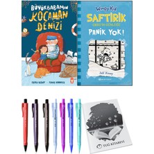 Saftirik 6 Panik Yok! ve Büyükbabamın Kocaman Denizi 2'li Set - Kalem