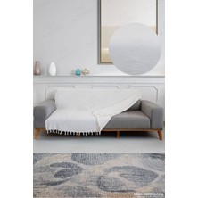 170X210CM Kare Desen, Pamuklu Koltuk Örtüsü, Berjer Örtüsü, Ikili Koltuk Örtüsü