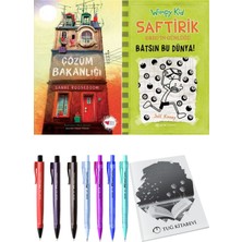 Saftirik 8 Batsın Bu Dünya! ve Çözüm Bakanlığı 2'li Set - Kalem