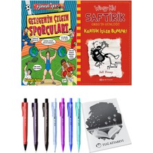 Saftirik 11 Karışık Işler Bunlar! ve Gezegenin Çılgın Sporcuları 2'li Set - Kalem