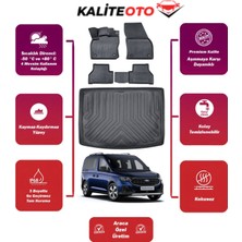 Connect 2023 Model Bagaj Havuzu+4d Araca Özel Havuzlu Paspas Takımıı Prqx