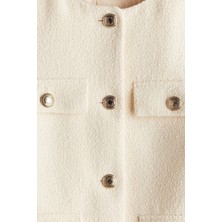 H&M Tekstüre Dokuma Ceket