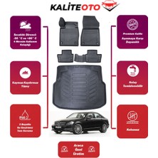 Mercedes C Serisi W204 2012 Model Bagaj Havuzu+4d Araca Özel Havuzlu Paspas Takımıı Prqx