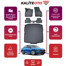 Skoda Octavia 2021 Model Bagaj Havuzu+4d Araca Özel Havuzlu Paspas Takımıı Prqx