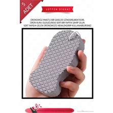 Embays Collection Bebek Yıkama Süngeri 5 Adet, Bebek Peeling Süngeri, Kir Çıkartan Sünger