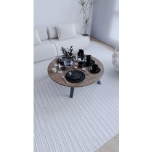 Moka Park AVM Katlanır Ayaklı Yuvarlak Pratik Yer Sofrası Mutfak Sofrası 60 cm