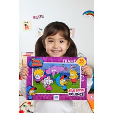 Kesman Kitap Kral Şakir ve Kukuli 2'li Frame Puzzle/yapboz