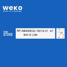 Weko 6570 37242X5 RF-AB400E32-1001S-01 A7  5 Adet LED Bar