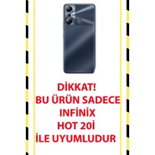 3gen Case Infinix Hot 20I Uyumlu Sevimli Kuzu 3D Oyuncak Tasarımlı El Geçmeli Renkli Silikon Kılıf