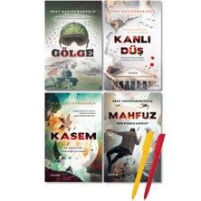 Alfa Kalem+Eray Hacıosmanoğlu 4 Kitap Yeni-Gölge+Kanlı Düş+Kasem+Mahfuz/araştırma/inceleme-Hayykitap