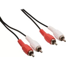 Valueline Stereo Ses Kablosu 2x Rca Erkek  2x Rca Erkek 10.0 M S