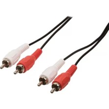 Valueline Stereo Ses Kablosu 2x Rca Erkek  2x Rca Erkek 10.0 M S