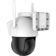 Rxr C14-WF Wi-Fi Dış Ortam Çift Lensli 3+3 Mp 360° Ptz Gece Görüşlü Akıllı Güvenlik Kamerası