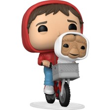 Funko Pop Figür Movies: Et- Elliot With Et In Bike Basket