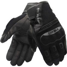 Vexo Leader Yazlık Motosiklet Eldiveni Siyah