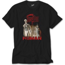 Z zepplin Death Human Siyah Tişört