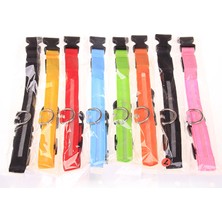 Huoxun Shop A Sarı Stil 41-52CM Köpekler Için LED Işık Yansıtıcı Gece Güvenlik Gece Işıklı Köpek Tasma Köpekler Luminöz Parlayan Yansıtıcı Tasma Yaka Perro. (Yurt Dışından)