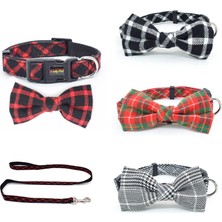 Huoxun Shop A Gri Çizgili Tasma Stili S Beden Ingiliz Stili Yaylı Pet Tasma Küçük Orta Köpekler Için Aksesuarlar Ayarlanabilir Yavru Kedi Köpek Tasmaları ve Tasmaları Mascotas Zincir (Yurt Dışından)
