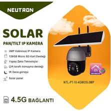 Neutron 3 Mp Ntl-Pt-10-4 Gwos Solar Güneş Enerjili 4 G İp Kamera