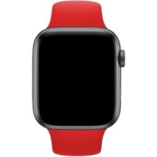 Eyka Apple Watch Seri 10 9 8 7 6 5 4 3 2 Se 42MM / 44MM / 45MM Uyumlu Spor Silikon Kordon