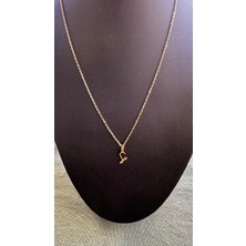 Queen Accessory Kalp Detay S Harf Kolye
