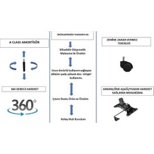 Asbir Mobilya Rigel 55300 Başlıklı Metal Ayaklı  Ofis Koltuğu Çalışma Koltuğu