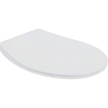 Nkp Slim Smart Yavaş Kapanır Klozet Kapağı Thermoplast Malzeme ile Kolay Kurulum