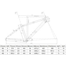 Carraro Force 720 27.5 Jant, Hidrolik Fren, Dağ Bisikleti 43 Kadro (168 cm Üstü Boy)