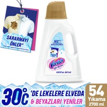 Vanish Oxi Action Multipower Kristal Beyaz Beyazlar İçin Sıvı Deterjan Güçlendirici Leke Çıkarıcı 2700 ml