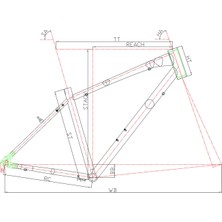 Carraro Sportive 223 46 Kadro Hidrolik Fren Şehir Bisikleti (170 cm Üstü Boy)