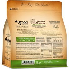 My Dog Original Kuzu Etli Medium Breed-Küçük ve Orta Irklar Için Köpek Maması 3kg