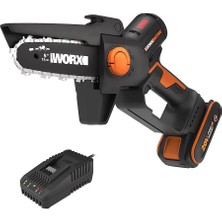 Worx WG325E 20 Volt 2.0 Ah Li-ion 12 cm Şarjlı Kömürsüz Zincirli Testere