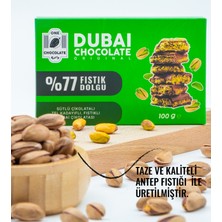 %77 Fıstık Oranlı Dubai Çikolatası 100gram