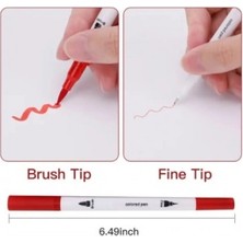 Ttt Dual Brush Pens (Çift Uçlu Fırça Kalem Seti)