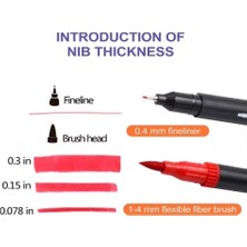 Ttt Dual Brush Pens (Çift Uçlu Fırça Kalem Seti)