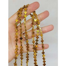 Yaşam Tohumu Hematit Taşı Şekilli 2X6MM Dizi (54610)