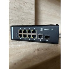 ISN-ES1300-10FP 8 Port Endüstriyel Poe Switch