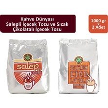 Kahve Dünyası Salep 1000 gr ve Sıcak Çikolata 1000 gr