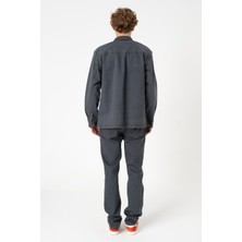 BLAYF Layf Soft Grey Jean Gömlek