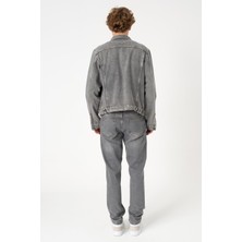 BLAYF Cupa Grey Jean Ceket