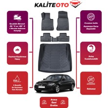 Bmw 3 Serisi E90 2008 Model Bagaj Havuzu+4d Araca Özel Havuzlu Paspas Takımıı Prqx