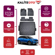 Peugeot 3008 2021 Model Üst Bagaj Havuzu+4d Araca Özel Havuzlu Paspas Takımıı Prqx