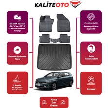 Fiat Egea Hatchback 2025 Model Tamir Kitli Bagaj Havuzu+4d Araca Özel Havuzlu Paspas Takımıı Prqx