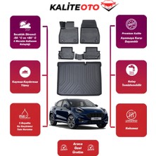 Puma 2022 Model Alt Bagaj Havuzu+4d Araca Özel Havuzlu Paspas Takımıı Prqx