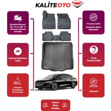 Focus Sedan 2023 Model Tamir Kitli Bagaj Havuzu+4d Araca Özel Havuzlu Paspas Takımıı Prqx