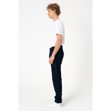 BLAYF 90's Marbel Jean Pantolon 90's Zifiri Jean Pantolon  %100 Pamuk Rahat Retro Kalıp  Lacivert Kot Pantolon