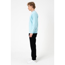 Sw Düz Aqua Şardonlu Sweatshirt
